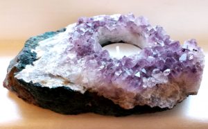 Amethyst crystals enhance spirituality and intuition and can be used to open our channels to telepathy