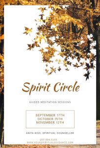 Spirit Circle in Fall 2019